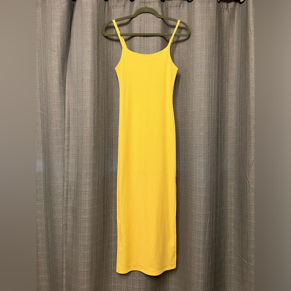 Vici Maxi Dress Yellow XS